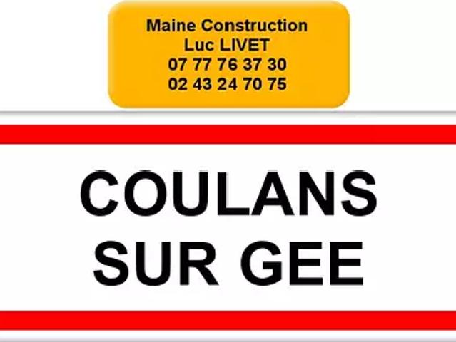 Achat terrains Coulans sur Gée