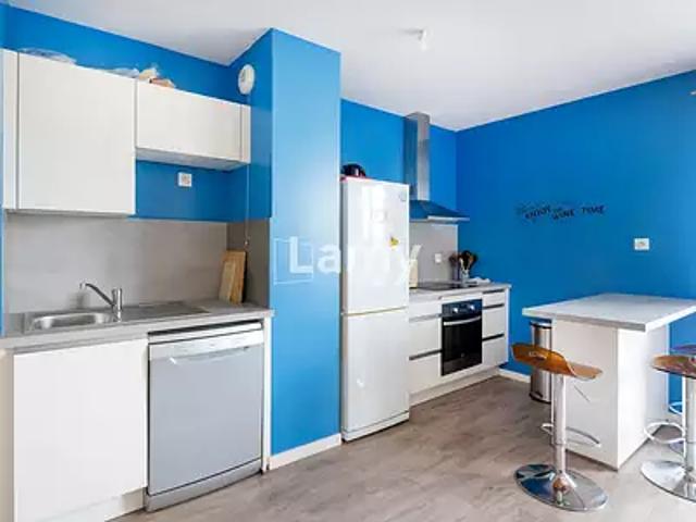 achat appartement, 59.54 m² parking