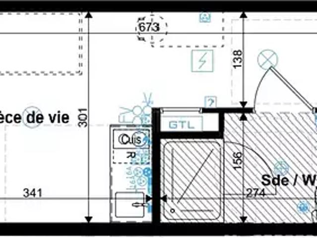 achat appartement, 19.2 m²