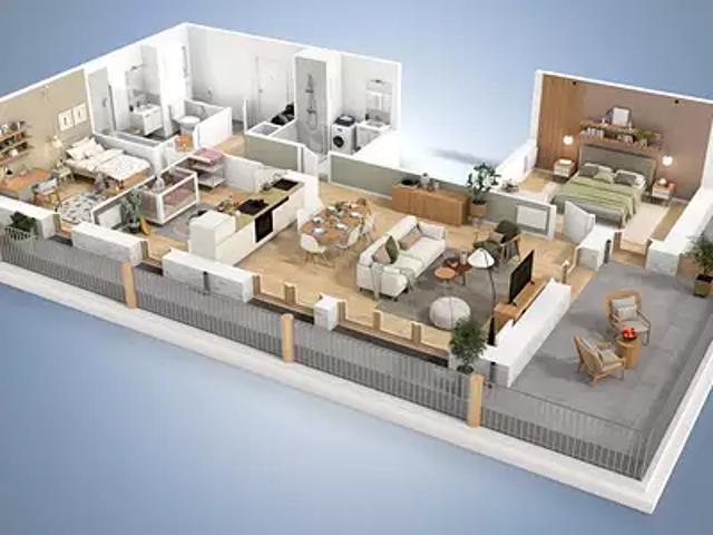 Achat appartements Colombes t4 PTZ+ TVA 5,5%