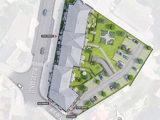 Achat appartements Compiègne t3 PTZ+ TVA 5,5%
