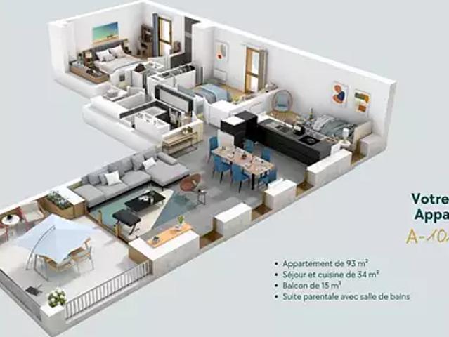 Achat appartements Claix RT 2012