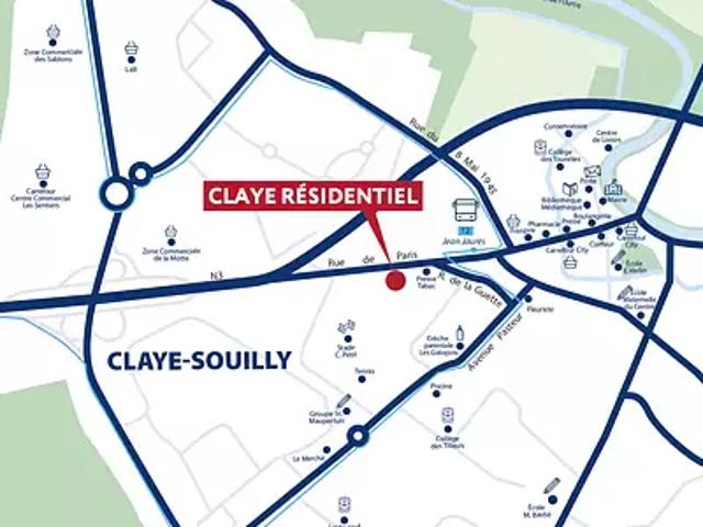 Achat appartements Claye Souilly t4 PTZ