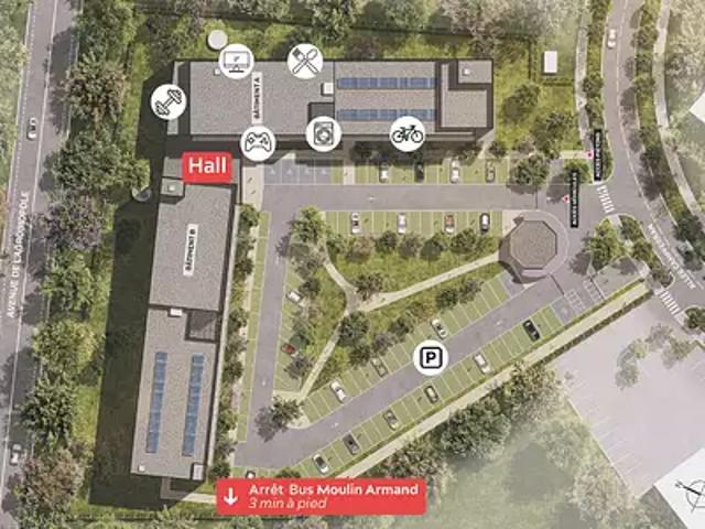Achat appartements Auzeville Tolosane t1 LMNP TVA 5,5%