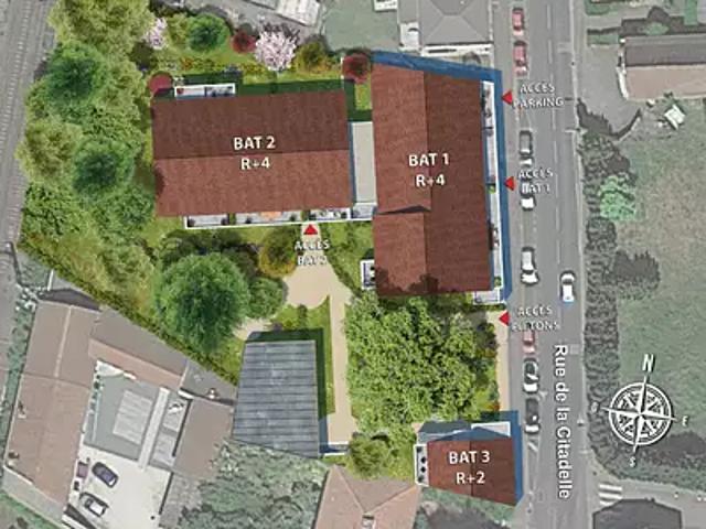 Achat appartements Bourg en Bresse t2 BBC TVA 5,5% Pinel