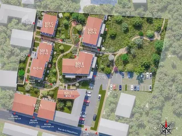 Achat appartements Belleville en Beaujolais t2 BBC TVA 5,5% Pinel
