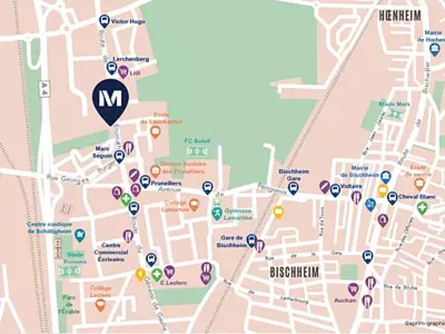 Achat appartements Bischheim t3 TVA 5,5%