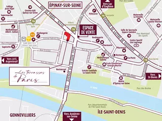 Achat appartements Epinay sur Seine t2 BBC Pinel