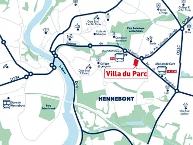 Achat appartements Hennebont t3 TVA 5,5%