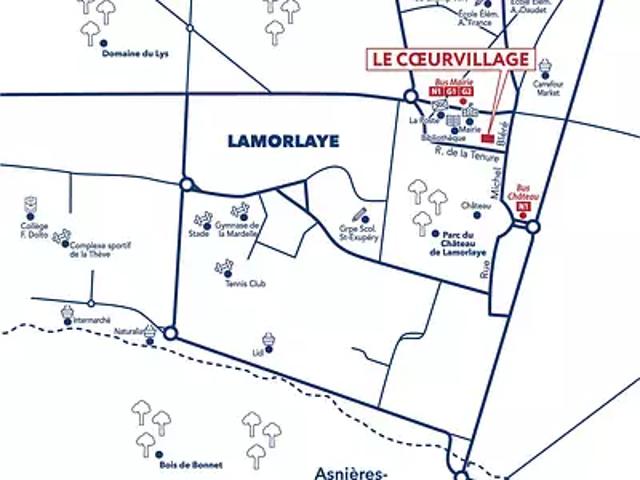 Achat appartements Lamorlaye t3 PTZ