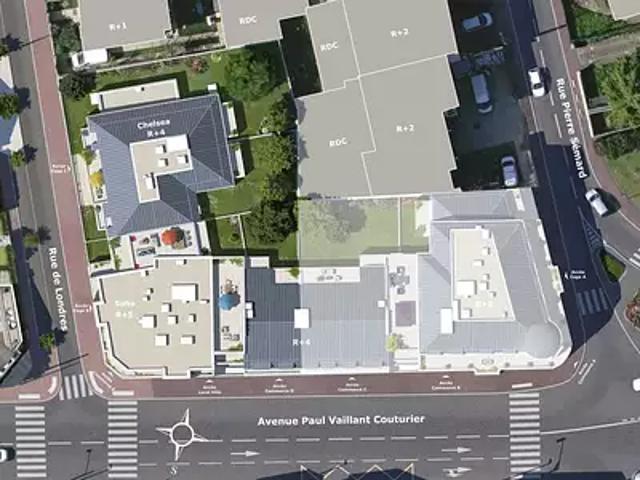 Achat appartements Le Blanc Mesnil t2 PTZ+ LMNP TVA 5,5% RT 2012