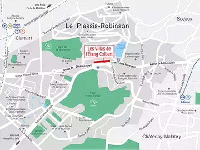 Achat appartements Le Plessis Robinson t3