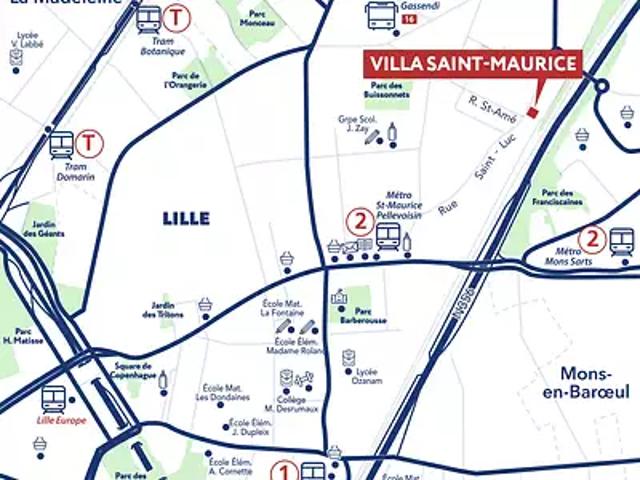 Achat appartements Lille t2 PTZ