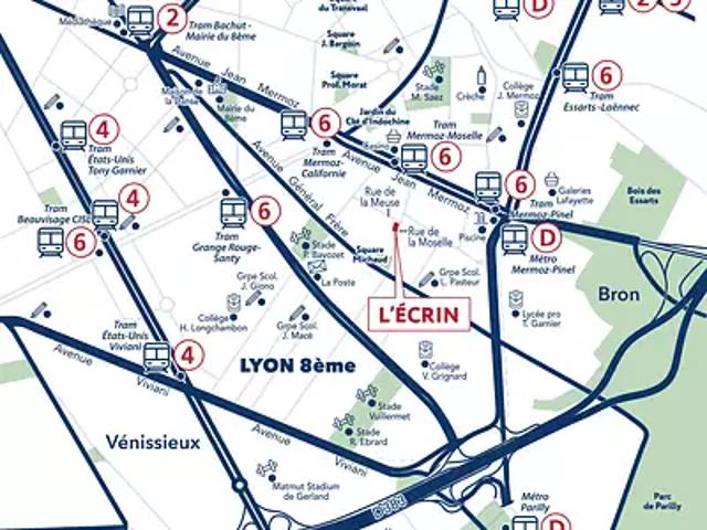 Achat appartements Lyon 8ème t3 PTZ+ TVA 5,5%