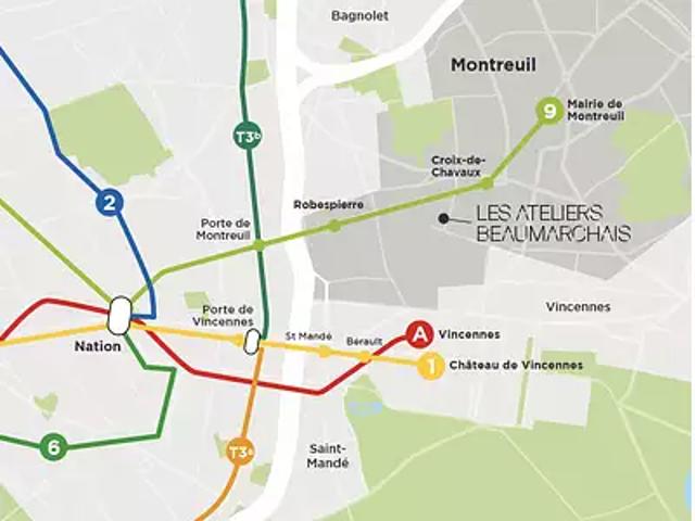 Achat appartements Montreuil t5