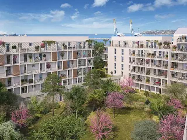 Achat appartements Marseille 16ème t4 TVA 5,5% NF