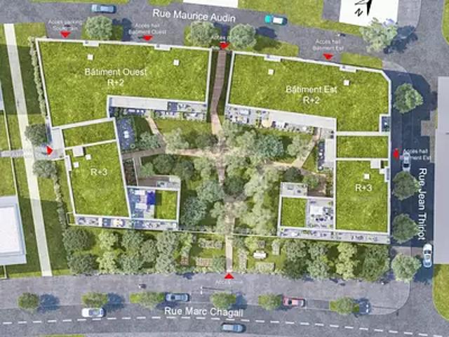 Achat appartements Metz t2 LMNP HQE