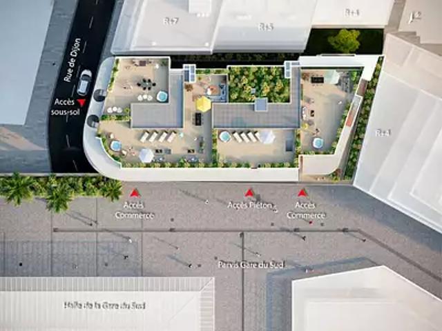 Achat appartements Nice t3 PTZ+ RT 2012 NF