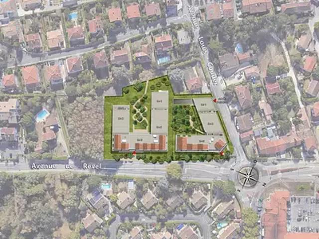 Achat appartements Saint Orens de Gameville t3 BBC Pinel
