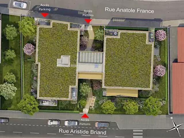 Achat appartements Saint Priest t3 LMNP TVA 5,5%