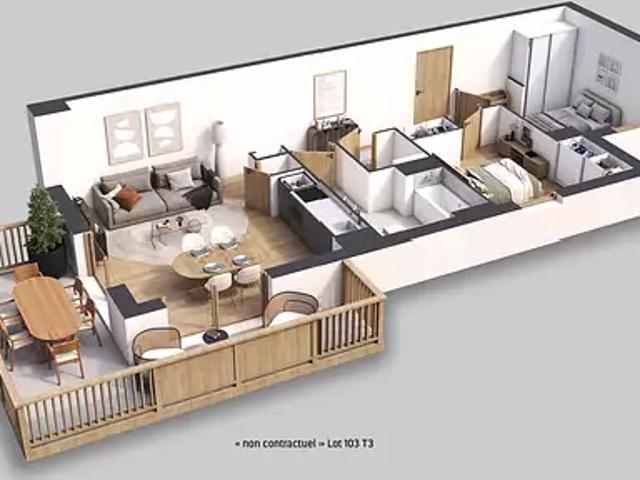 Achat appartements Samoëns t2