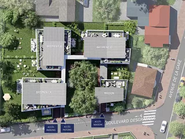 Achat appartements Sceaux t3 RT 2012
