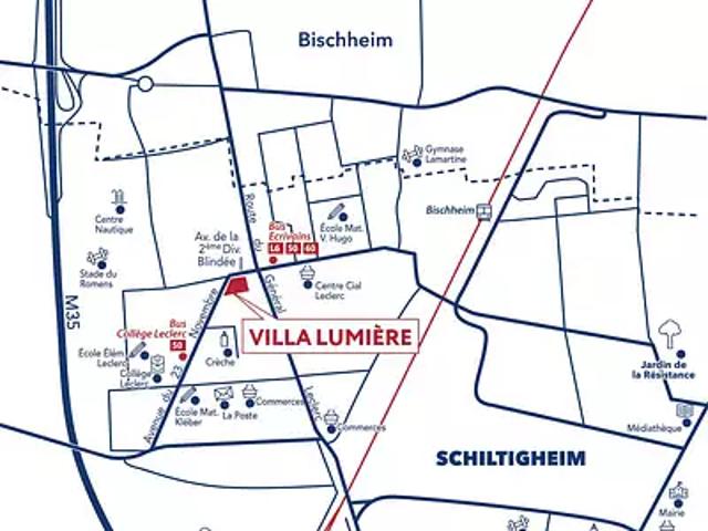 Achat appartements Schiltigheim t2 PTZ+ TVA 5,5%