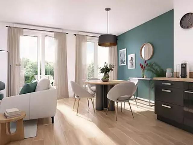 Achat appartements Pontoise t1 LMNP TVA 5,5% NF