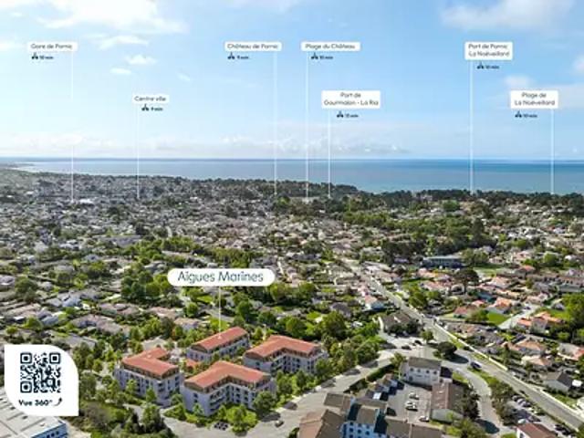 Achat appartements Pornic t3 TVA 5,5%