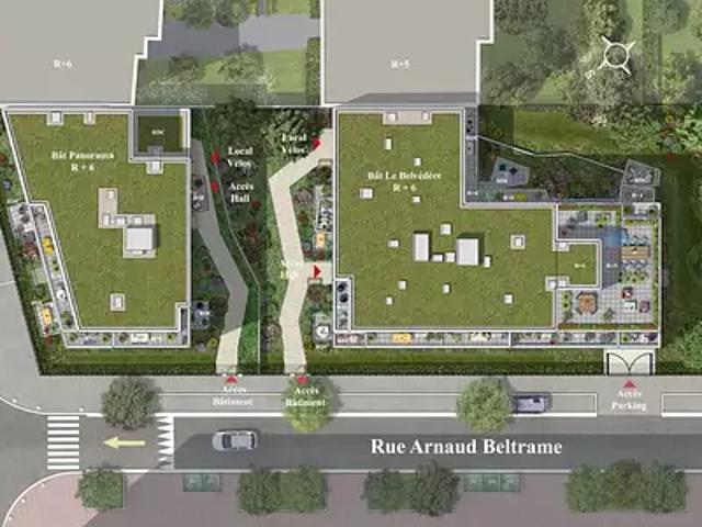 Achat appartements Rosny sous Bois t3 PTZ+ LMNP HQE TVA 5,5%