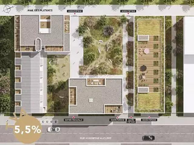 Achat appartements Toulouse t3 HQE TVA 5,5% NF