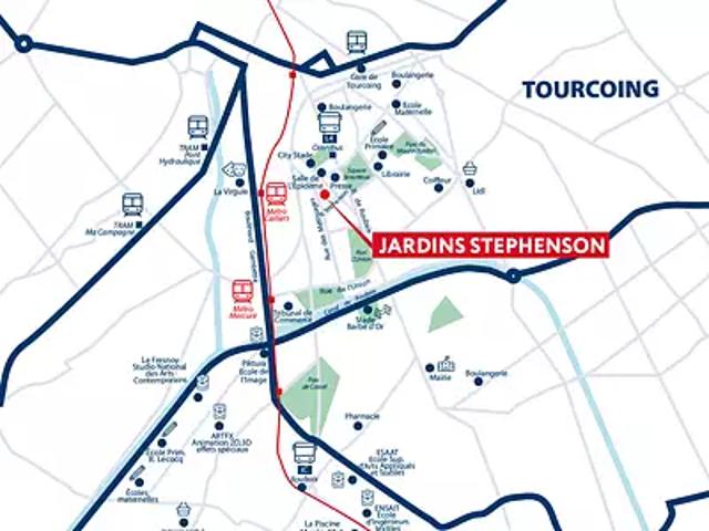 Achat appartements Tourcoing t2 PTZ+ TVA 5,5%