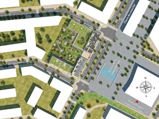 Achat appartements Vaulx en Velin t3 BBC TVA 5,5% Pinel