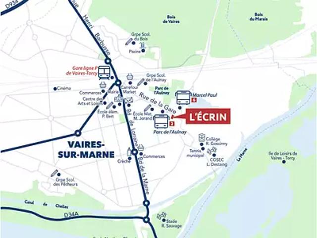 Achat appartements Vaires sur Marne t3 PTZ