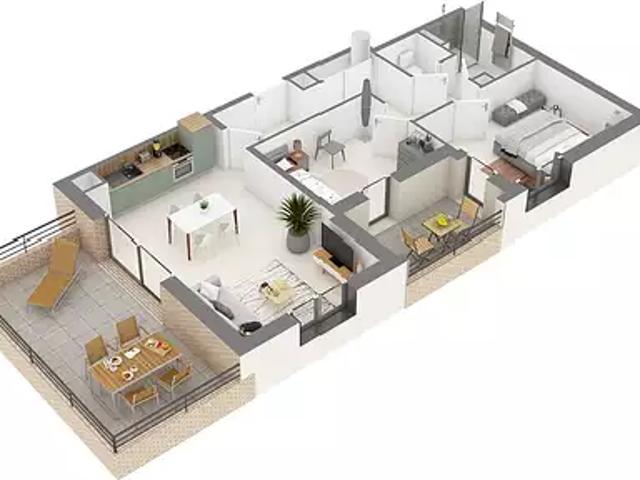 Achat appartements Vertou t3 Pinel