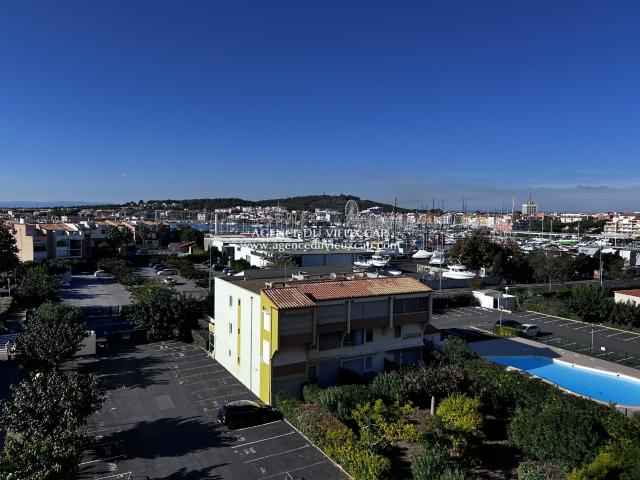 ACHAT CAP D'AGDE QUARTIER FALAISES T2 MEZZANINE GARAGE ET PARKING PRIVE
