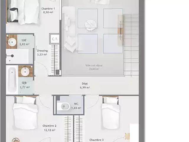 Achat maisons Maisse 6 pièces