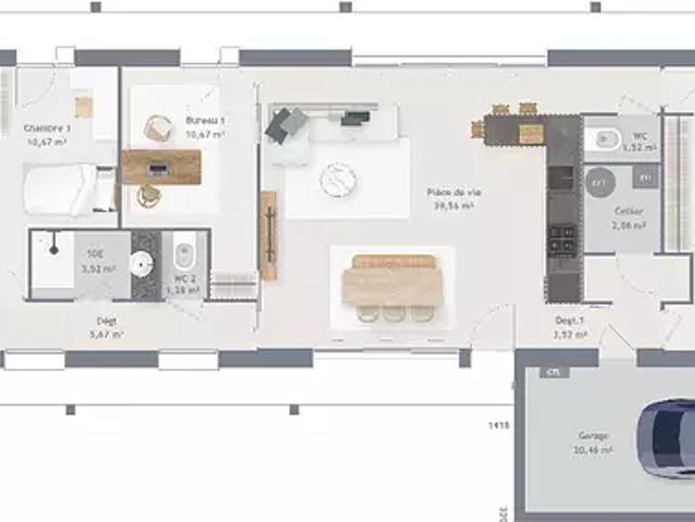 Achat maisons Méry sur Cher 6 pièces