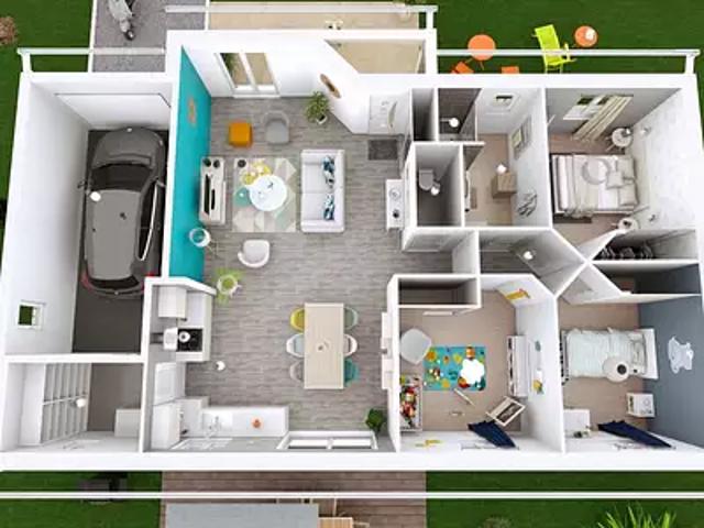 Achat maisons Milhac de Nontron 4 pièces