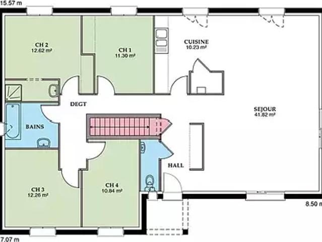 Achat maisons Montville 3 pièces