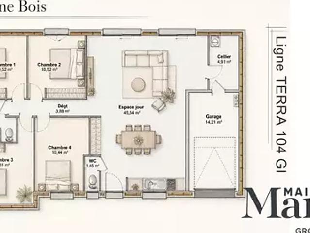 Achat maisons Montfuron 4 pièces