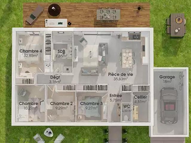 Achat maisons Montfuron 5 pièces