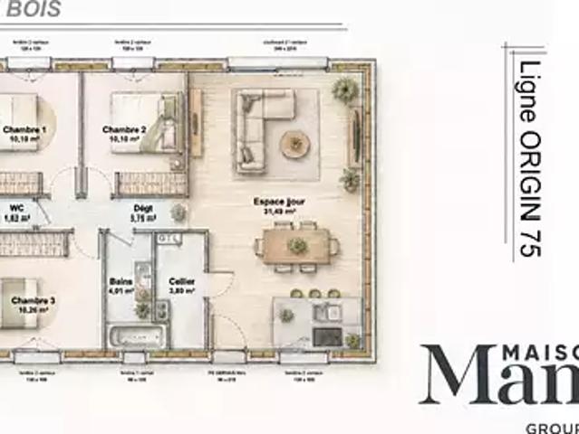 Achat maisons Montfuron 3 pièces