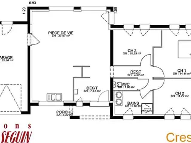 Achat maisons Montholier 5 pièces