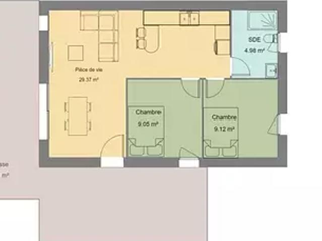 Achat maisons Montreuil sur Ille 3 pièces