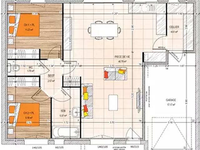 Achat maisons Morannes sur Sarthe Daumeray 4 pièces