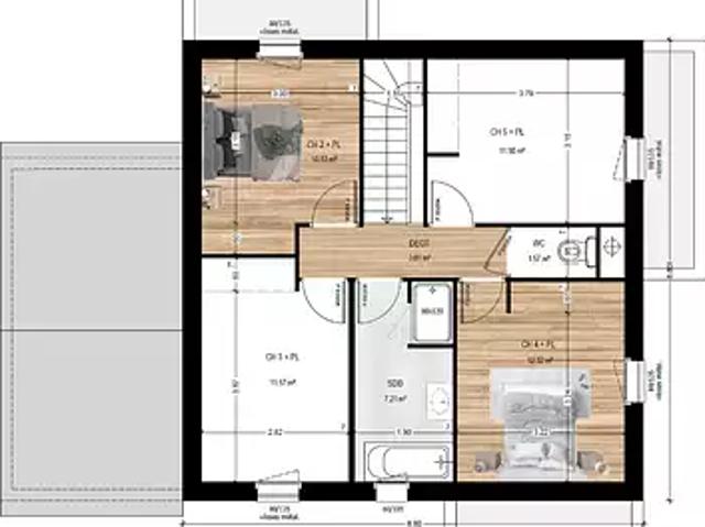 Achat maisons Morannes sur Sarthe Daumeray 5 pièces