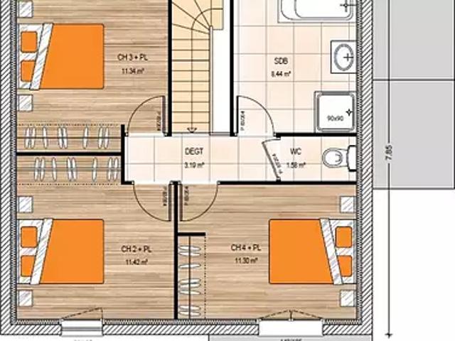 Achat maisons Morannes sur Sarthe Daumeray 5 pièces