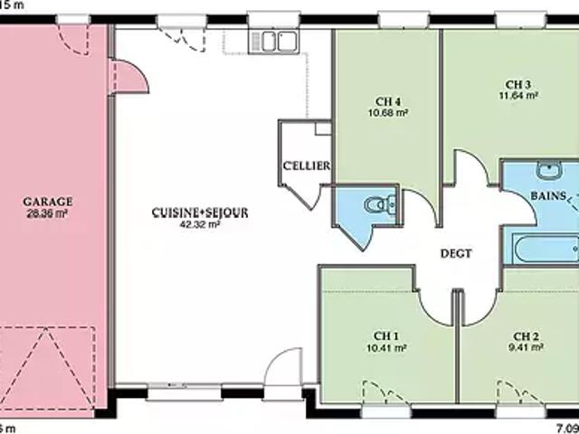 Achat maisons Niherne 4 pièces