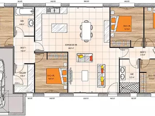 Achat maisons Oudon 7 pièces